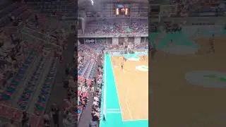 so happy to watch IBL live. #ibl #basketball #basket