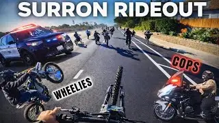 Surron Rideout Gone Wrong // Police Chase!