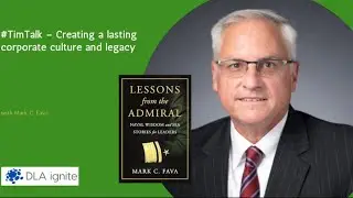 #TimTalk &ndash; Creating a lasting corporate culture and legacy