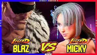 SF6 Blaz (Sagat) VS Micky (Mai)💥Messatsu!💥スト6💥Street fighter 6
