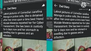 Sarafina kopala brand arrested for b#rring mutale mwanza