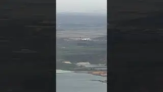 Turkish Airlines landing Istanbul Airport ✈️🇹🇷 #shorts
