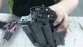 How to refill, remanufacture a CE255A HP 55A Toner Cartridge