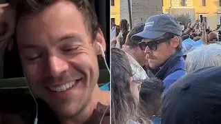 Harry Styles Cancelled Haircut for New Pope Square in Rome