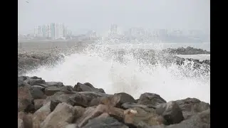 Callao: Cierran tramo de la Costa Verde por oleaje anómalo