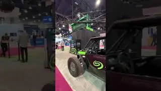 Pretty slick offroad camera rig in the Seagate booth at NAB 2023. #seagate