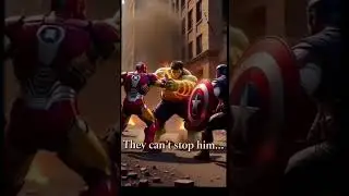 WHAT IF Hulk Kept Banner's Brain 🧠 #hulk #marvel #ironman