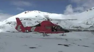 Air Station Kodiak ski sled training