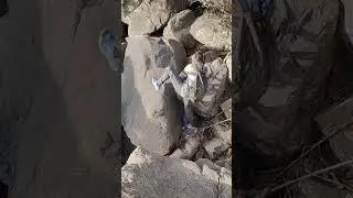 Trekking at mount Abu withsri #travelvlog #trekking #mountabu #nature #motivationalvideo #Rajasthan