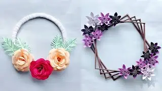 Easy and beautiful wall hanging craft | paper craft ideas | wall decor craft ideas #craft #diy
