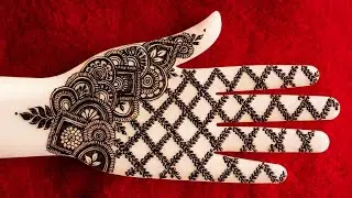 Front hand mehndi Design | New Unique Beautiful pattern 