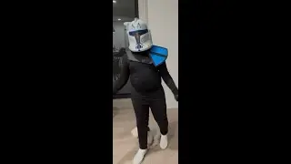 Making a captain Rex DIY costume: part 1: shoes, under suit, helmet, and pauldron