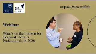 What’s on the horizon for Corporate Affairs Professionals in 2026