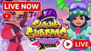 Subway Surfers winter ❄️ xtreme live streaming#subwaylive#live#subwaygaming  #shortsfeed