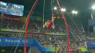 Gymnastics - Men's Artistic - Rings Final - Beijing 2008 Summer Olympic Games