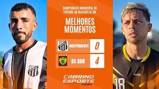 Independente 0x4 Os BDR – Campeonato Municipal de Futebol de Riachuelo-RN