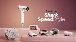 Shark Hair Dryer | SpeedStyle | No Heat Damage Hair Styling Tool | Portable & Powerful Blow Dryer