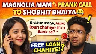 ICICI BANK PRANK:MAGNOLIA MA'AM CATCHES SHOBHIT SIR OFF GUARD!🤯📞#DSP_edits #ShobhitBhaiya #PrankCall