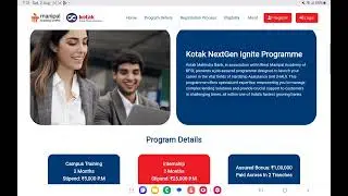✌️Kotak nextgen program application open | manipal academy | kotak bank 🤝