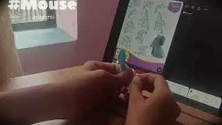 Easy Origami Mouse for beginers. Lets learn together 