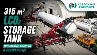 Karbonsan | 315 m3 LCo2 Storage Tank | Industrial Loading & DeliverySon