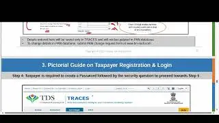 #TDS Traces Registration