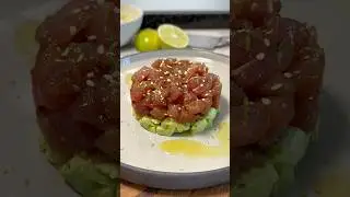 Tartar de at&uacute;n y aguacate 🥑👨🏻&zwj;🍳 &iexcl;Ten&eacute;is que probarlo! #recetas #youtubeshorts