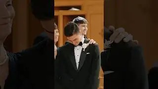 Groom Cries When He Sees Bride #wedding #weddingday