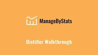 Distiller Walk-through  - by ManageByStats, your Best Amazon Seller Software Tool