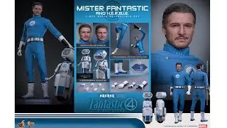 The Fantastic Four: First Steps - Mister Fantastic and H.E.R.B.I.E. 1/6 Scale [by Hot Toys] #HOTTOYS