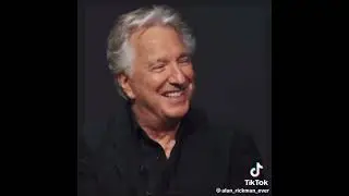 Alan Rickman Is Adorable ☺️ #actors #alanrickman