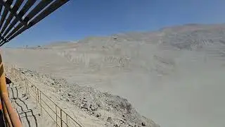 Chuquicamata Open Pit Mine in North Chile; One of the largest Cu Mines in the World #mining #copper