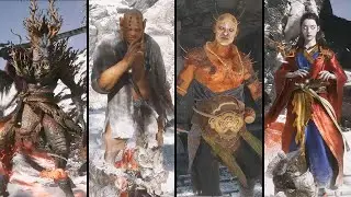 All Boss Fights Chapter 3 Black Myth Wukong