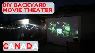 DIY BACKYARD MOVIE THEATER DURING PANDEMIC | #DisneyMagicMoments