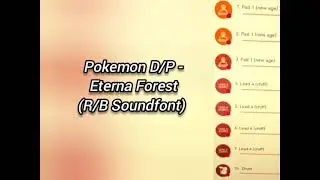 Pokemon D/P - Eterna Forest (R/B SOUNDFONT) 