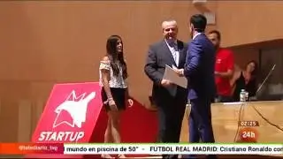 Informativo Am&eacute;rica Canal 24H  &lsquo;Recognition Award Startup Ol&eacute; 2016&rsquo;