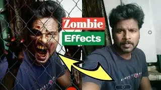 How to create Zombies Effects on your photos || zombify photo Editor