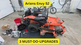 Замена масла в Ariens Envy и обязательные обновления (система отключения подачи топлива и воздушн...