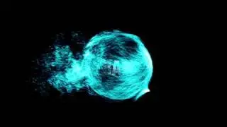 music diagramm (Trapcode Particular test)