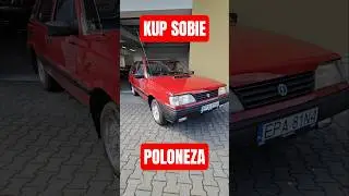POLONEZ CARO 1991 - JEST W PIĘKNYM STANIE #szafran #motoryzacja #polonez #caro #prl #fiat126p #jawa