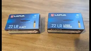 Testing Lapua X Act vs Lapua Long Range at 249 yards