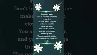 you are a book.mindful quotes #inspirationalquotes #inspirationalvideo #success