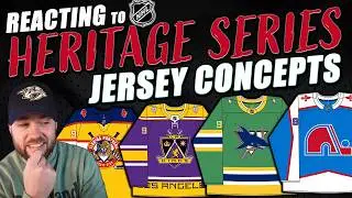 NHL Heritage Series Hockey Jersey Concepts