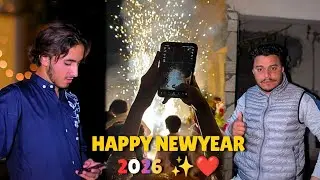 Happy New Year 2026 Celebration 🎉 With Bahi Abrar Ahmed With Team Meetup Rections in Liberty Mall 😲