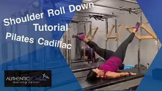 Pilates Shoulder Roll Down tutorial