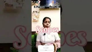 B. pharma vs Bsc MLT #shorts #trendingshorts #medicos #after12th