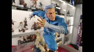Iron Studios X Men Quick Silver 1/10 Scale Statue FIRST LOOK!
