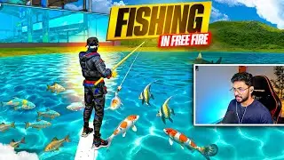 Fishing In FreeFire? 😨 New Teammate Teleporting Tower In FF!! OMG ⚡👨🏻  - FreeFire Telugu - MBG ARMY