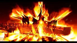 3 Hours Fire Crackling Sounds 🔥 Cozy Fireplace Ambience for Sleep, Study & Relaxation