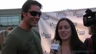 Victor Webster, Idiots Interview at the LA Shorts Fest 2010 Opening Night Red Carpet